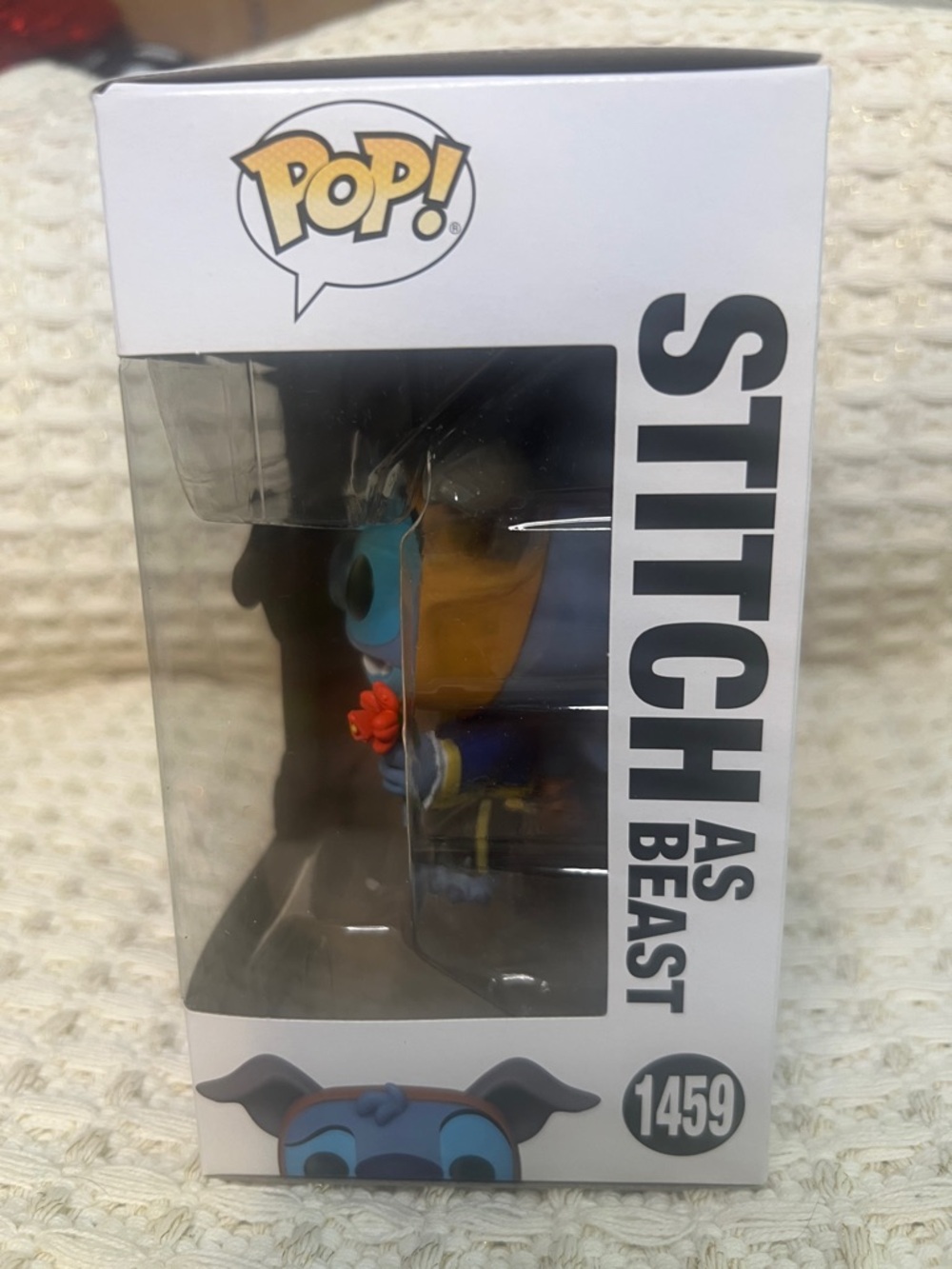 Funko Pop 1459 Stitch as Beast: Lilo & Stitch Pop! Disney - Picture 4 of 8